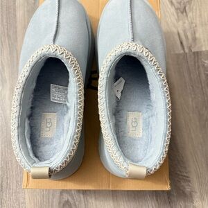 UGG Soft Blue Cozy Slippers